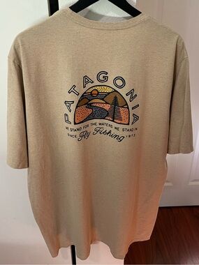 Patagonia Sandstone Fly Fishing Graphic Tee